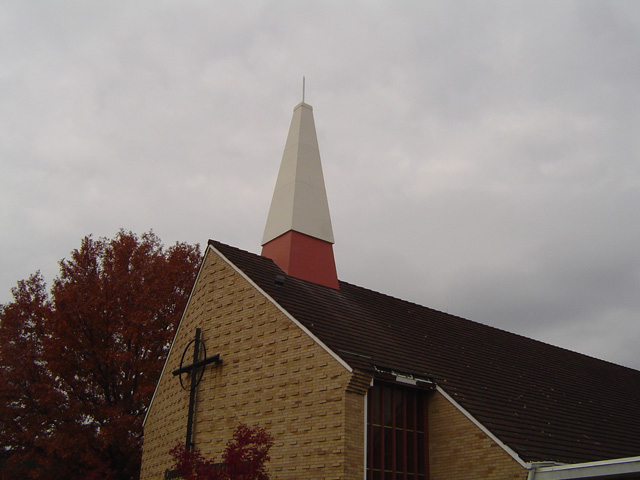 Fiberglass Reinforced Plastic Radio Frequency Transparent Fiberplate Church Steeple Antenna Concealment